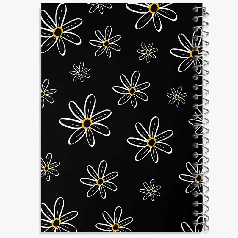 دفتر مشق 50 برگ خندالو مدل گل گلی کد 29023