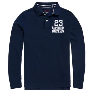 پولوشرت آستین بلند مردانه سوپردرای مدل M11013TP