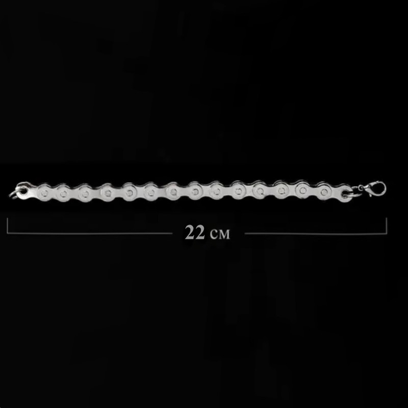 دستبند مردانه مدل زنجیر دوچرخه