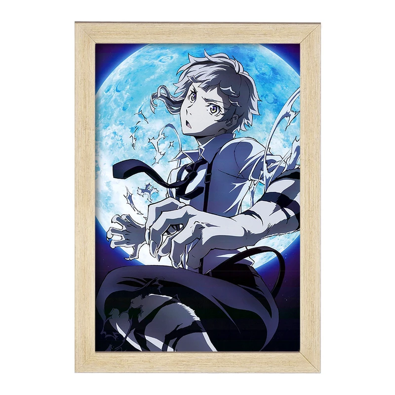 تابلو خندالو مدل آتسوشی انیمه سگ های ولگرد بانگو  کد 15666