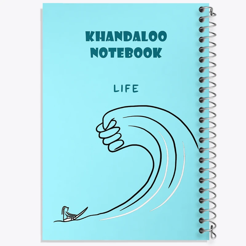 دفتر لیست خرید 50 برگ خندالو طرح زندگی کد N5822