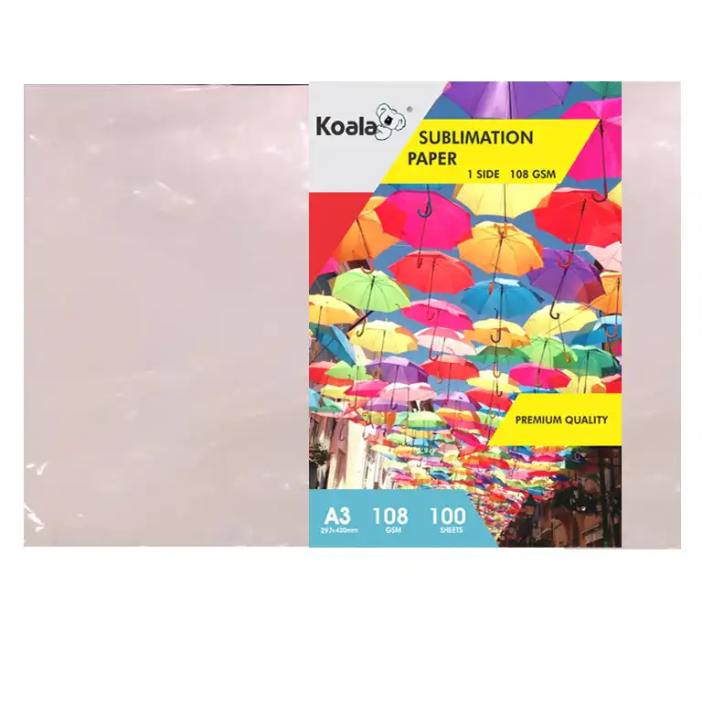 کاغذ سابلیمیشن کوالا مدل SA108 سایز A3 بسته 100 عددی