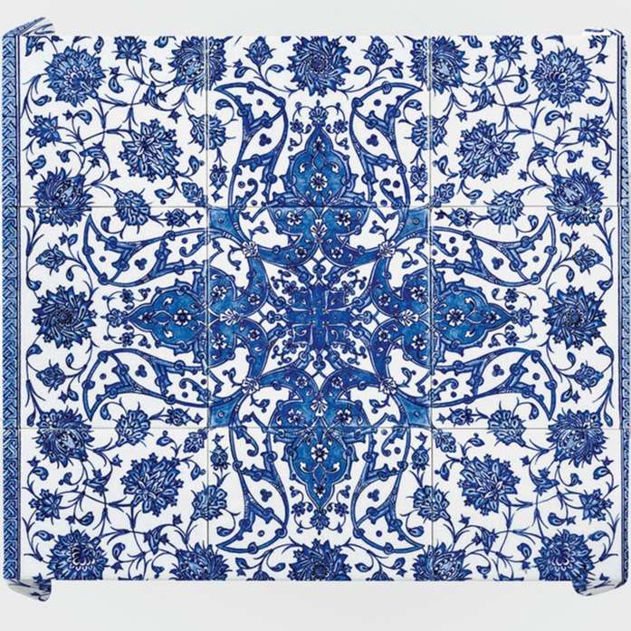 رومیزی مدل مخمل فیروزه me003 رومیزی مدل مخمل فیروزه me003