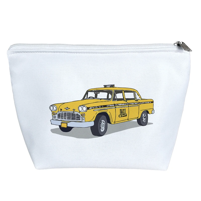 کیف لوازم آرایش دخترانه خندالو مدل تاکسی کد 8902