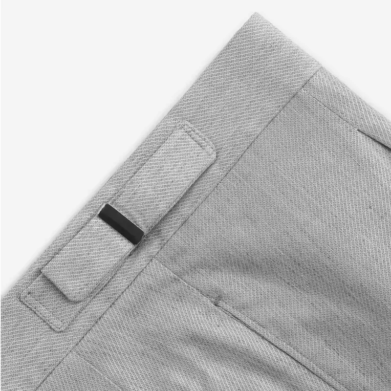 شلوار مردانه کروم مدل پارچه ای سگک دار 2412509