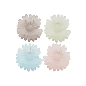 کلیپس مو زنانه مدل بابونه مجموعه 4 عددی