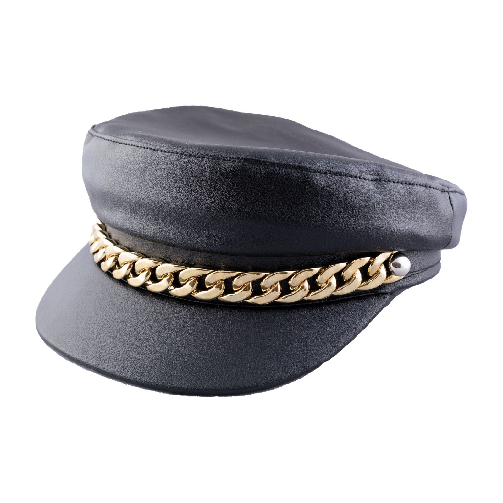 کلاه کپ زنانه مدل 509 رنگ مشکی -  - 1