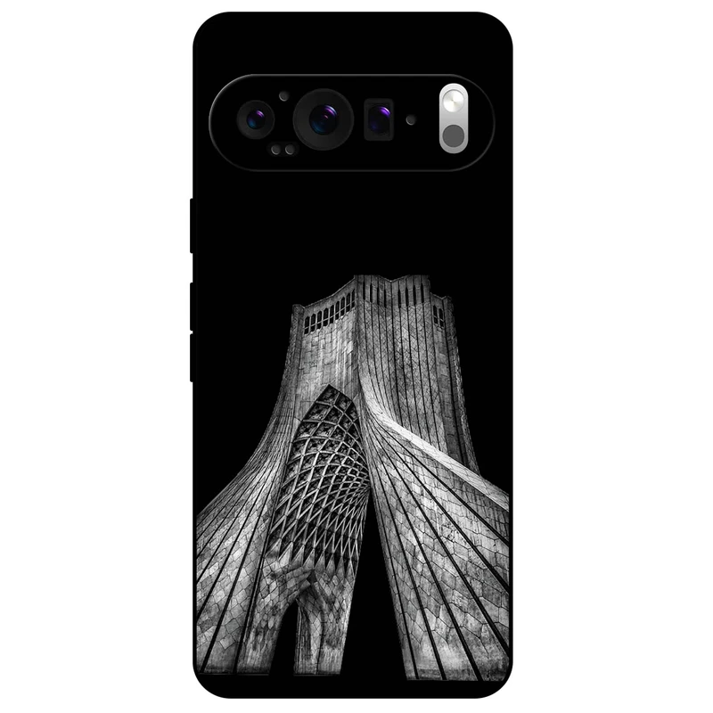 کاور مگافون طرح برج آزادی مدل 8263 مناسب برای گوشی موبایل گوگل Pixel 9 Pro