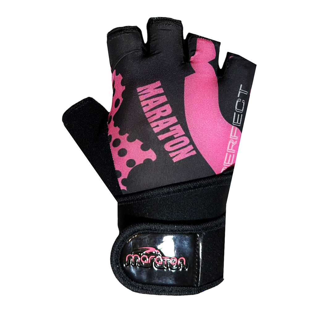 دستکش بدنسازی زنانه مدل مچ بند دار کف ژله ای MR-110