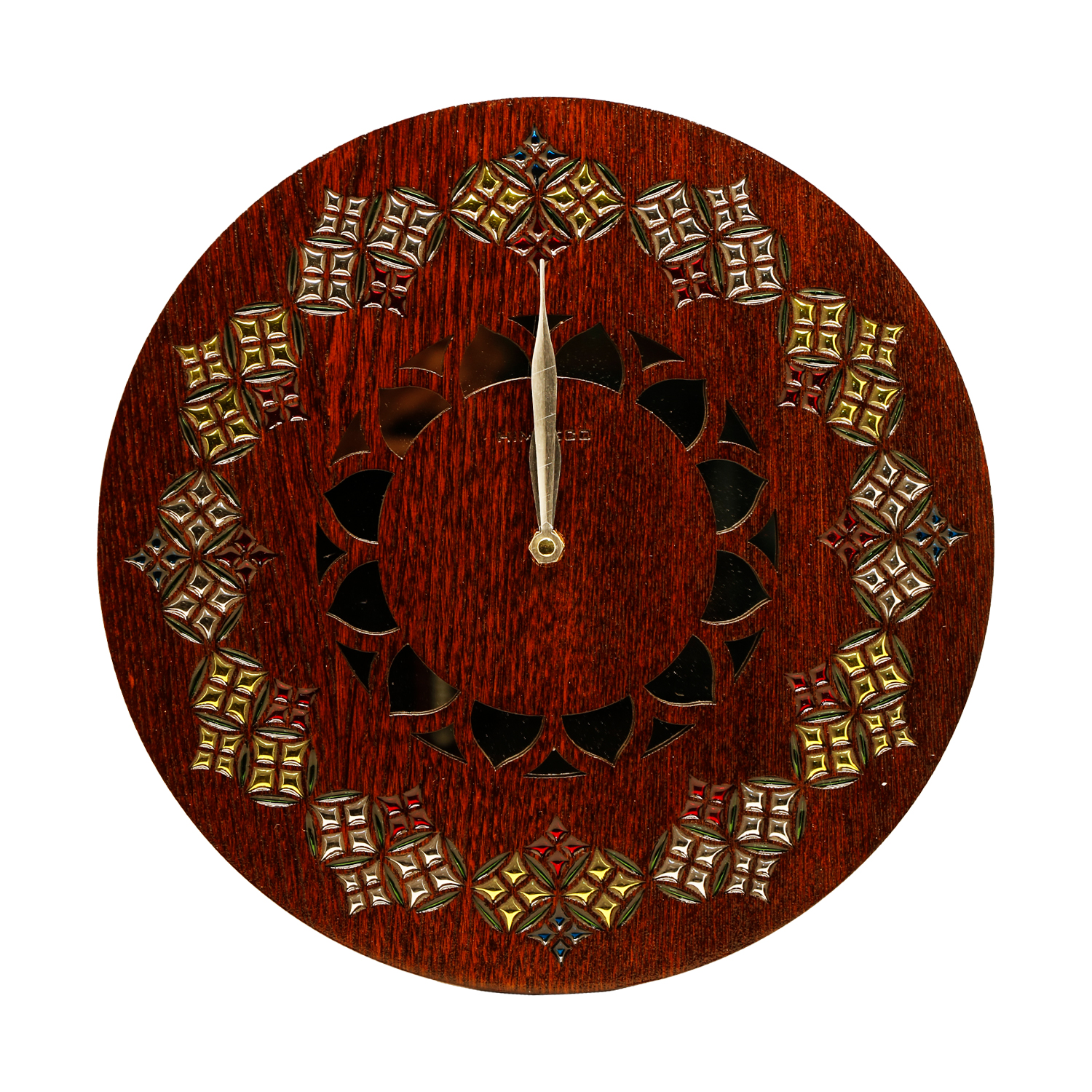 ساعت دیواری چوبی مدل ماهور