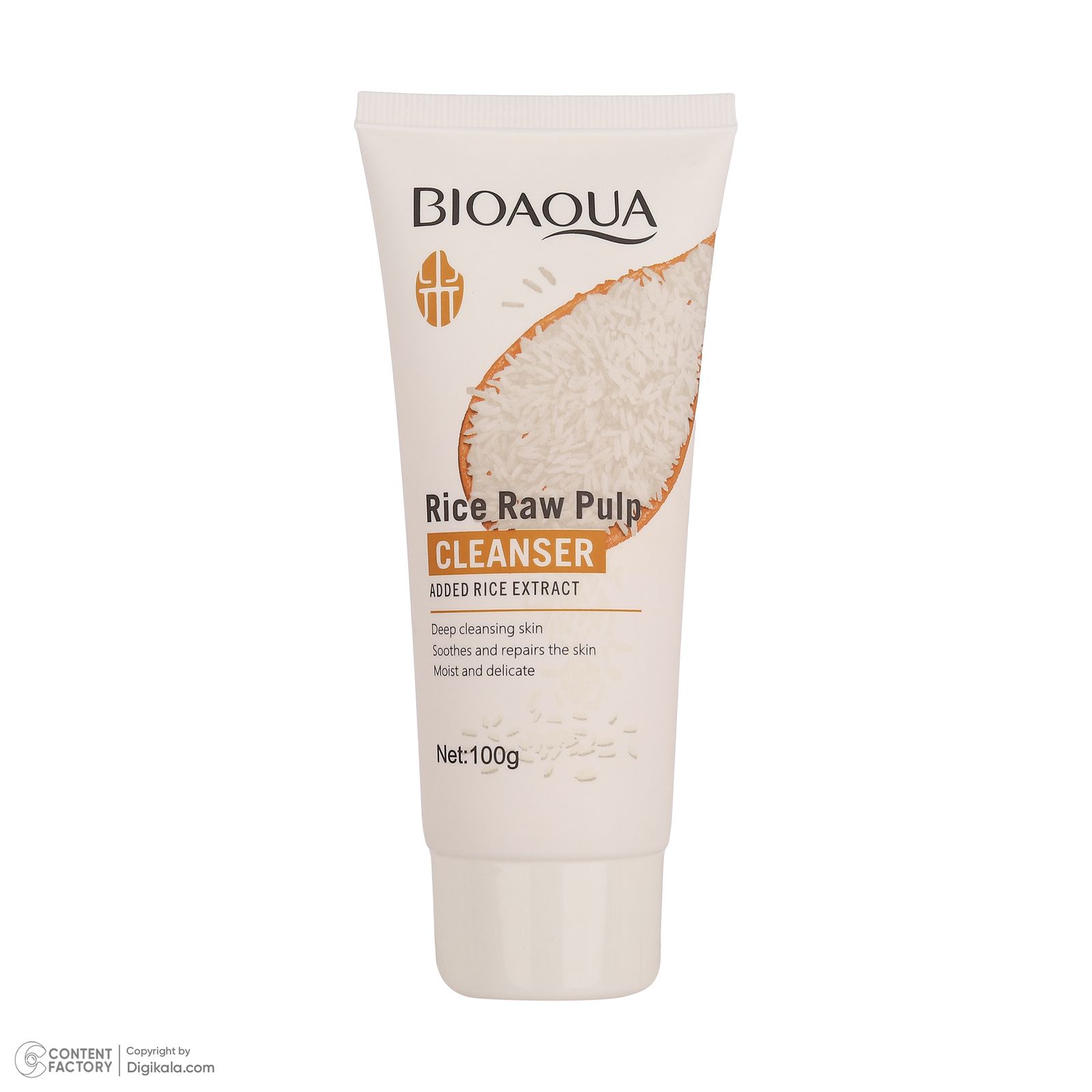 فوم شست‌وشوی صورت بی آکوا مدل Rice Raw مناسب برای انواع پوست وزن 100 گرم -  - 6