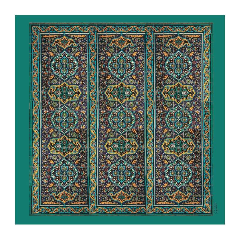 رومیزی قلم فلزی طرح طراوت 