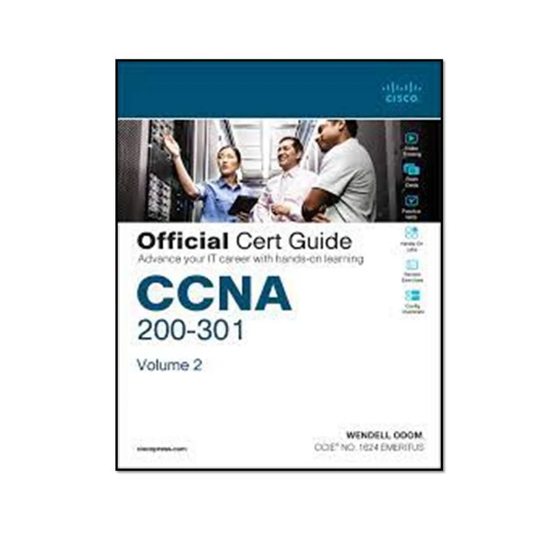 کتاب CCNA 200-301 Official Cert Guide, Volume 2 اثر Wendell Odom انتشارات مؤلفین طلایی 