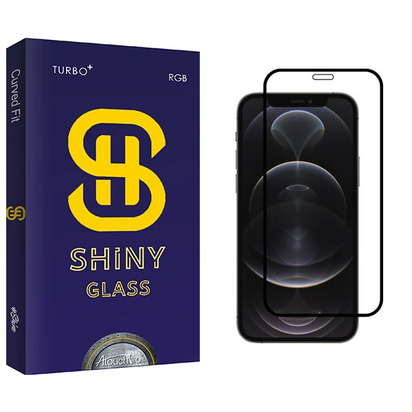 محافظ صفحه نمایش آتوچبو مدل Shiny Glass مناسب برای گوشی موبایل اپل iPhone 12 Pro