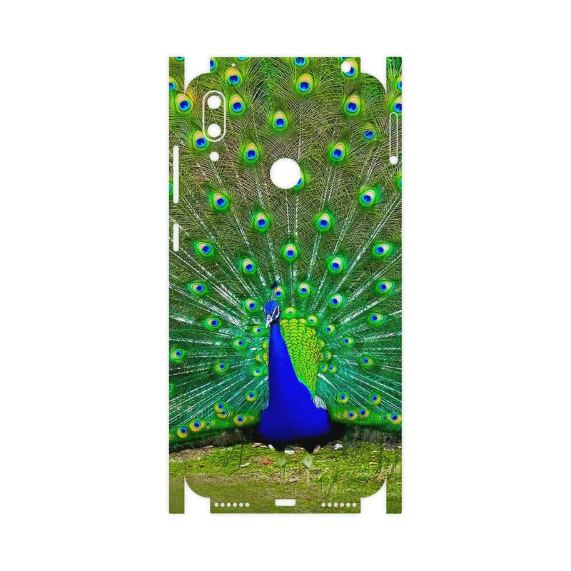 برچسب پوششی ماهوت مدل Peacock-FullSkin مناسب برای گوشی موبایل هوآوی Y7 Prime 2019