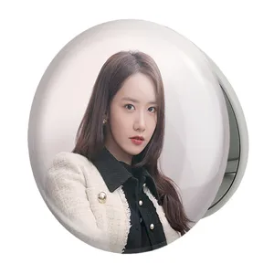 آینه جیبی خندالو طرح یونا گروه گرلز جنریشن  Girls Generation مدل تاشو کد 12981 