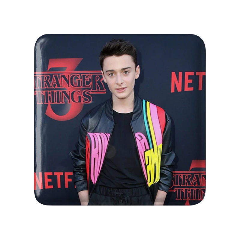 مگنت خندالو طرح نوآه سریال استرنجر تینگز Stranger Things  مدل مربعی کد 19315