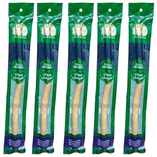 چوب مسواک الفیضان کد 12 بسته 5 عددی