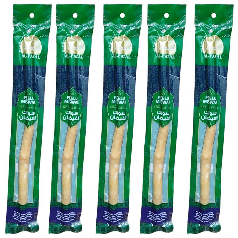 چوب مسواک الفیضان کد 12 بسته 5 عددی