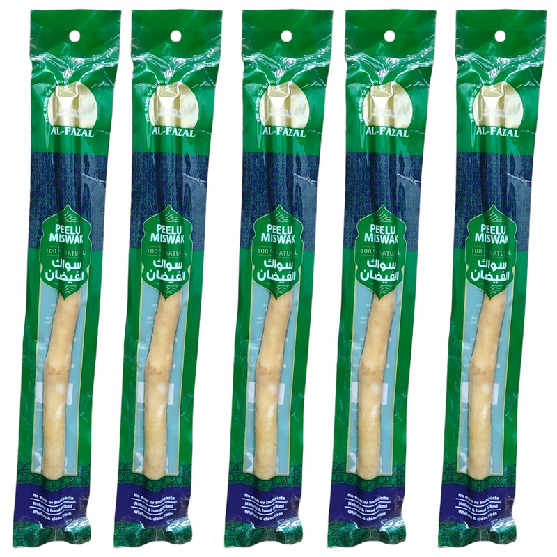 چوب مسواک الفیضان کد 12 بسته 5 عددی