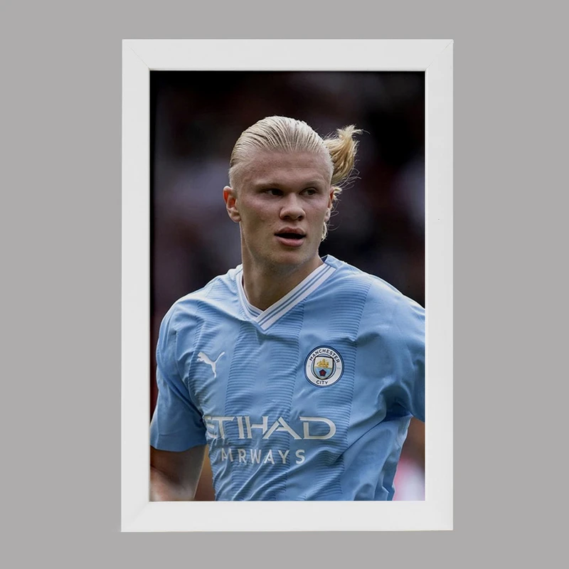 تابلو خندالو مدل ارلینگ هالند (Erling Haaland) کد 36375