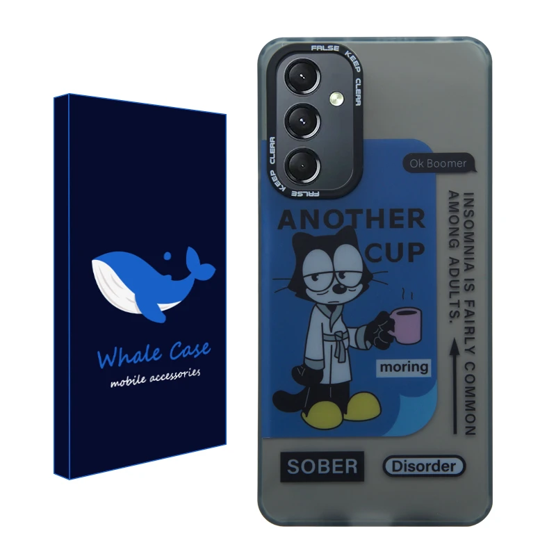 کاور وال کیس مدل Morning مناسب برای گوشی موبایل سامسونگ Galaxy A24