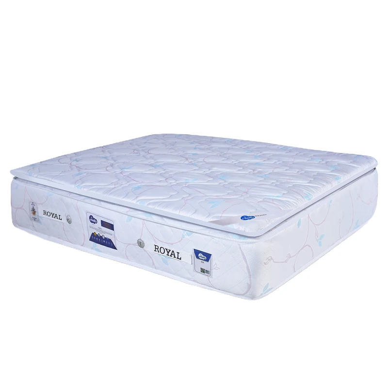 تشک رویال مدل هرمس پد دار دو نفره سایز 160x200 سانتی متر 
