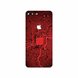 MAHOOT Red Printed Circuit Board Cover Sticker for Apple iPhone 8 Plus