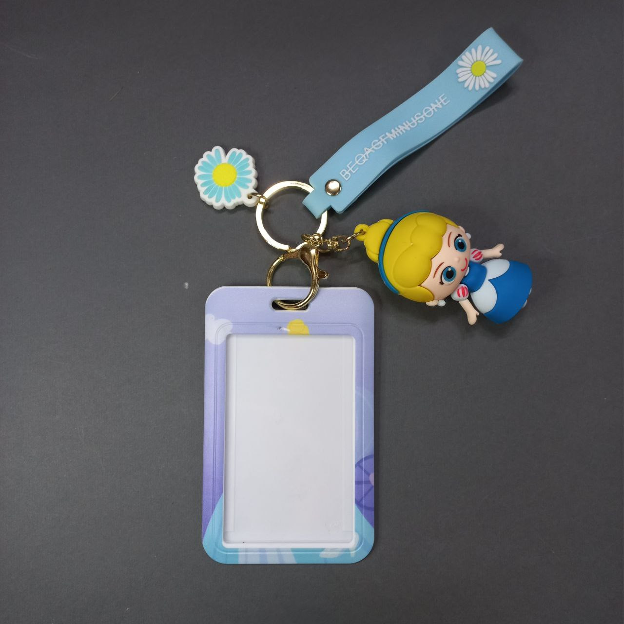 جاکلیدی دخترانه طرح دختر به همراه جاکارتی