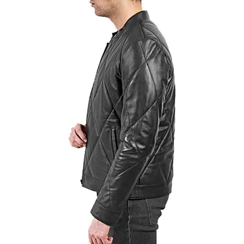 کت چرم مردانه چرم آفتاب مدل KR 400