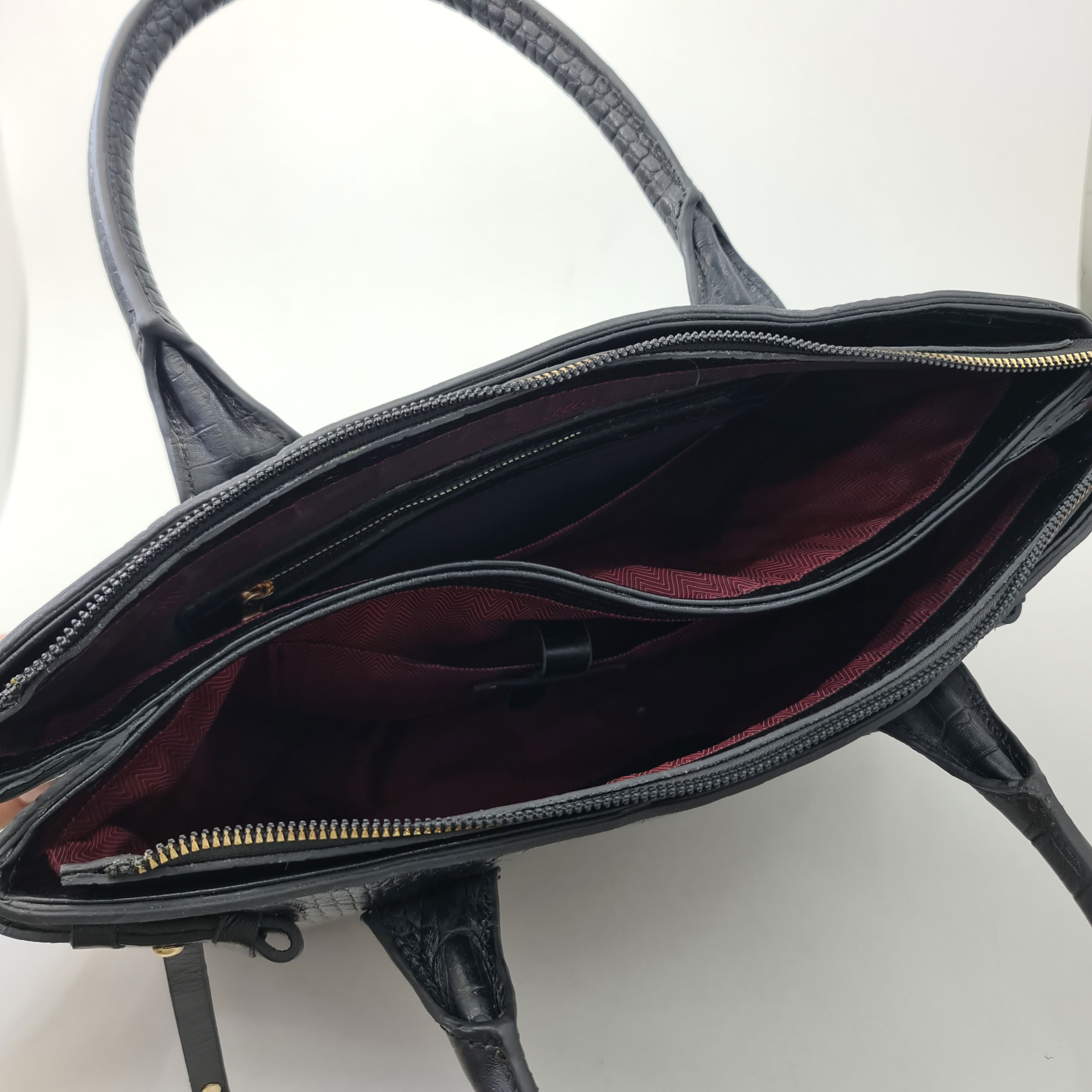 کیف دستی زنانه مدل آریوس چرم طبیعی کد A_806