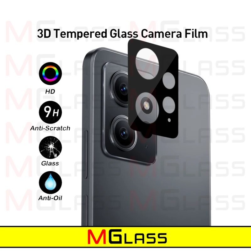 عکس شماره 2 : محافظ لنز دوربین ام-گلس مدل 3d-mg مناسب برای گوشی موبایل شیائومی redmi note 12 4g