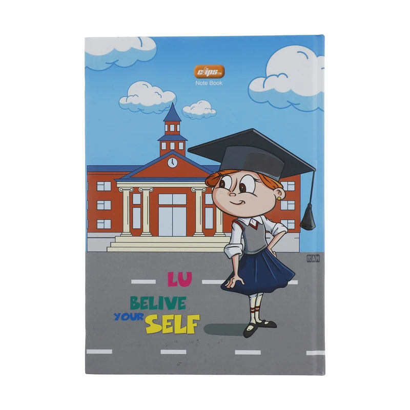 دفتر مشق 160 برگ کلیپس مدل 0193-9