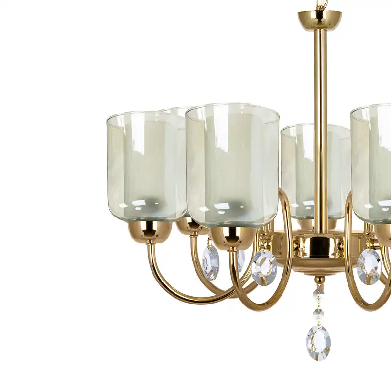 لوستر آویز هفت شعله چشمه نور کد A812/7-O