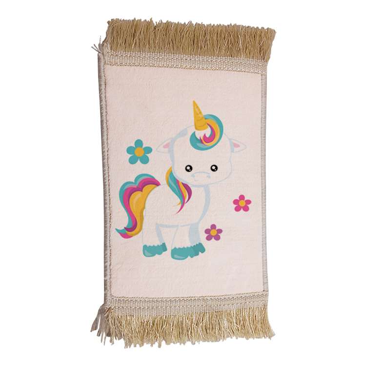 فرش ماشینی دیوارکوب مدل یونیکورن کد 16