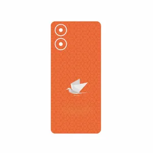 MAHOOT Minimalist origami bird Cover Sticker for Motorola Moto G04