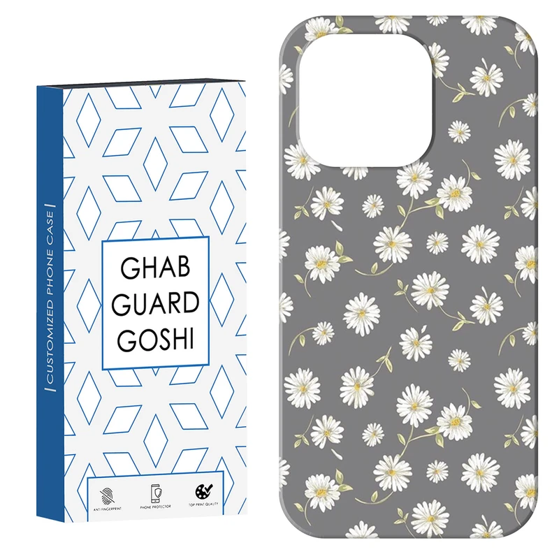 کاور قاب گارد گوشی طرح گل کد Dimo-567 مناسب برای گوشی موبایل اپل IPHONE 15 PRO MAX   