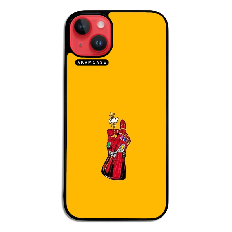 کاور آکام مدل AMC-WA14PLUS-IRON MAN1 مناسب برای گوشی موبایل اپل iPhone 14 Plus