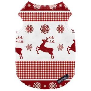  لباس سگ و گربه 27 طرح Christmas Jumper کد MH372 سایز L