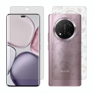 Glass Together model matte screen protector suitable for Honor X9c mobile phone with back cover sticker
