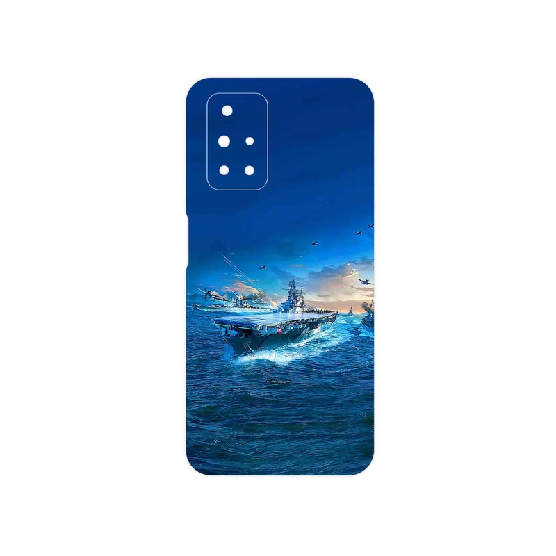 برچسب پوششی ماهوت مدل Warship مناسب برای گوشی موبایل شیائومی Redmi 10