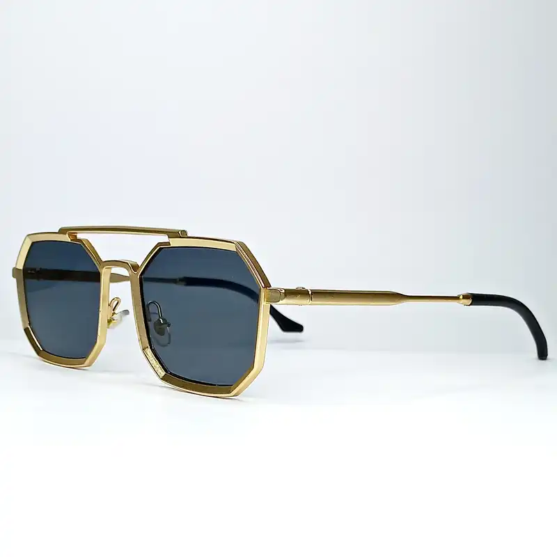 عینک آفتابی مردانه  مدل چند ضلعی