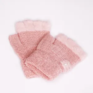 دستکش بافتنی زنانه مدل 002