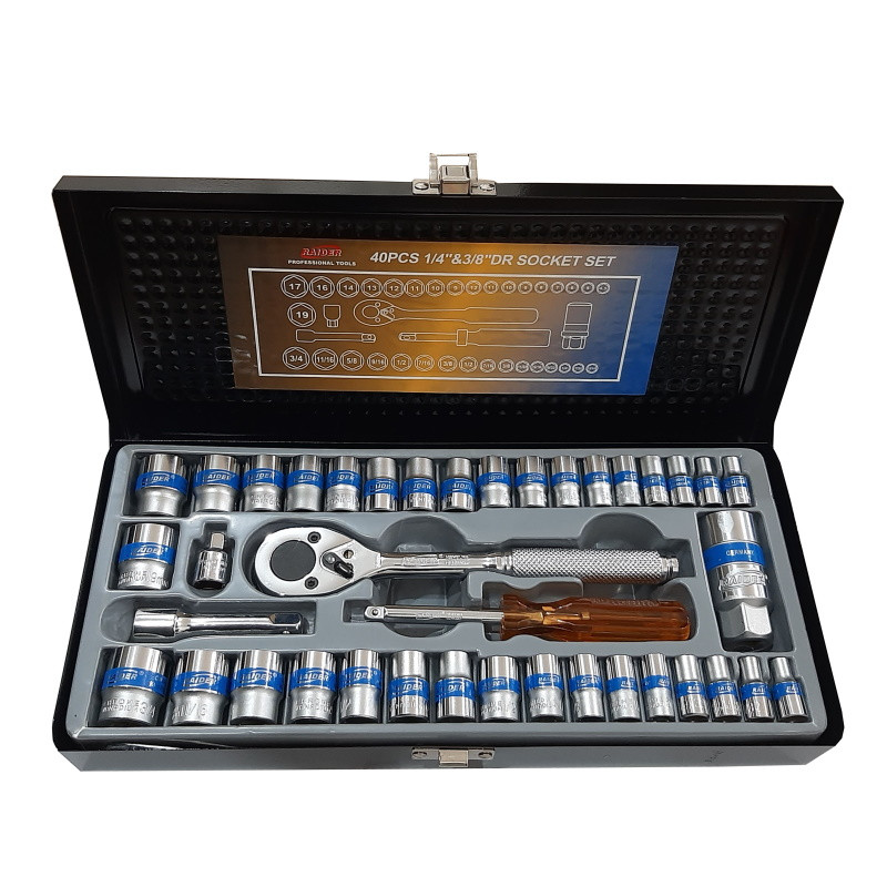 مجموعه 40عددی آچار و سری بکس رایدر مدل RDSS440