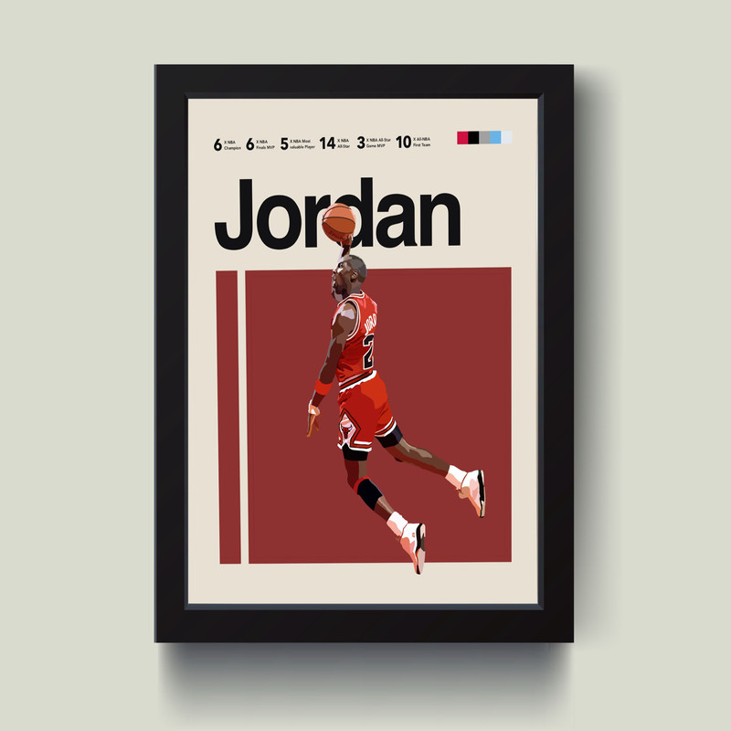 تابلو مدل Jordan جردن کدQ4926