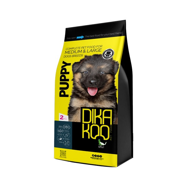 غذای خشک سگ دیکاکو مدل Medium & Large Puppy وزن 2 کیلوگرم