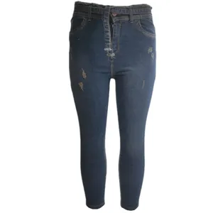 شلوار جین زنانه مدل 90 کمربندی