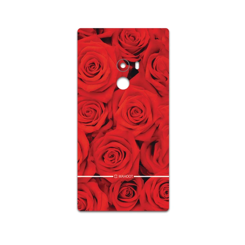 برچسب پوششی ماهوت مدل Red-Flower مناسب برای گوشی موبایل شیائومی Mi Mix