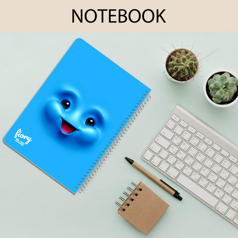 دفتر مشق مستر راد مدل ایموجی کیوت کد funny face 1569