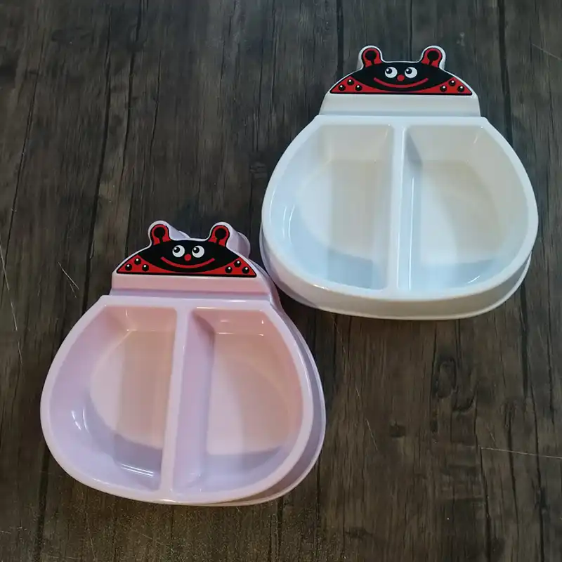 ظرف غذا کودک مدل کفشدوزک